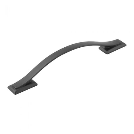 Belwith Products Belwith  128 mm Center-Center Cabinet Handle Pull, Matte Black BWH078772 MB